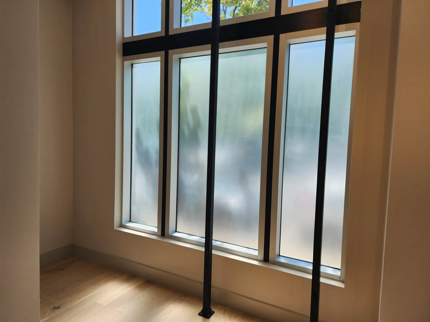 Solar window film installation