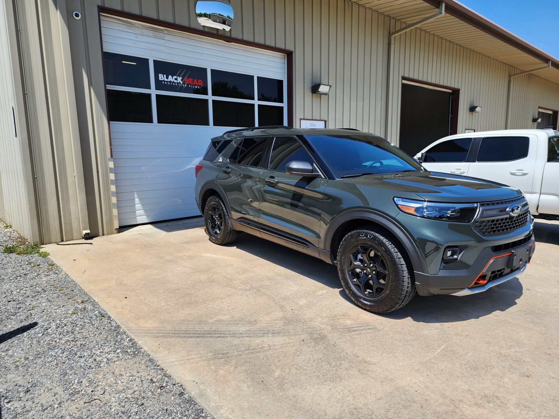 Ceramic coating service in Providence Crossing by Black Bear Protective Films protecting vehicle shine
