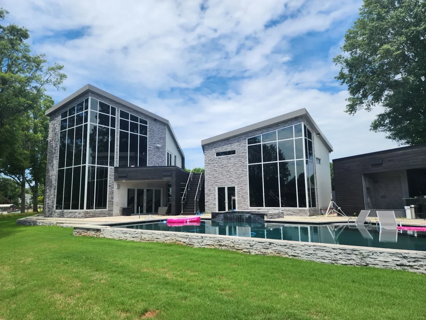 Residential window tinting in Providence Crossing by Black Bear Protective Films enhancing home comfort
