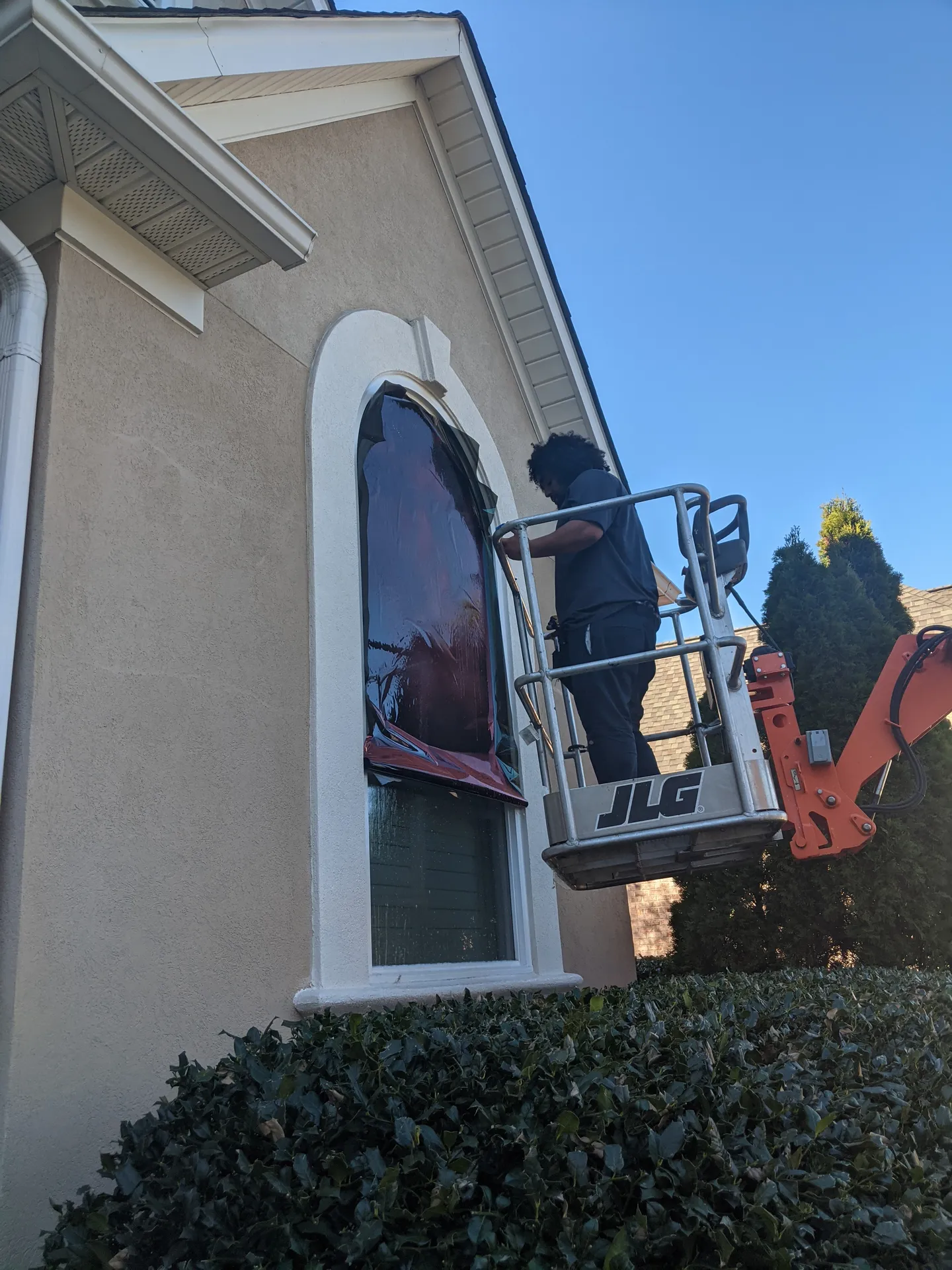 Professional Residential Window Film Installation at Black Bear Pro Films Indian Land SC