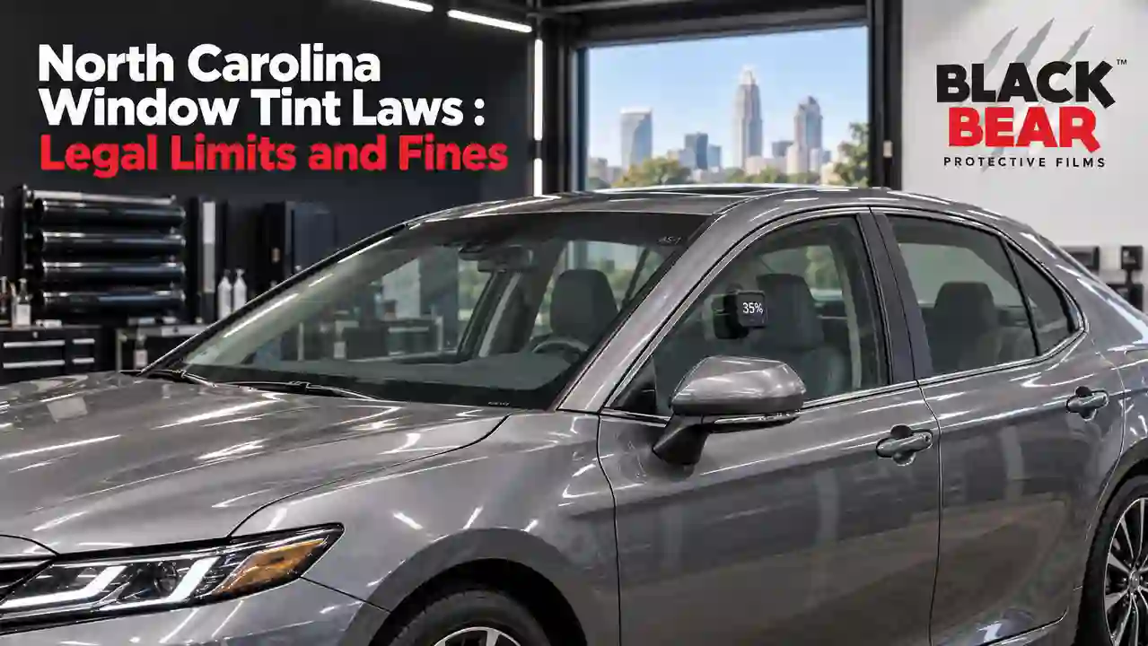 North Carolina Window Tint Laws by Black Bear Protective Films