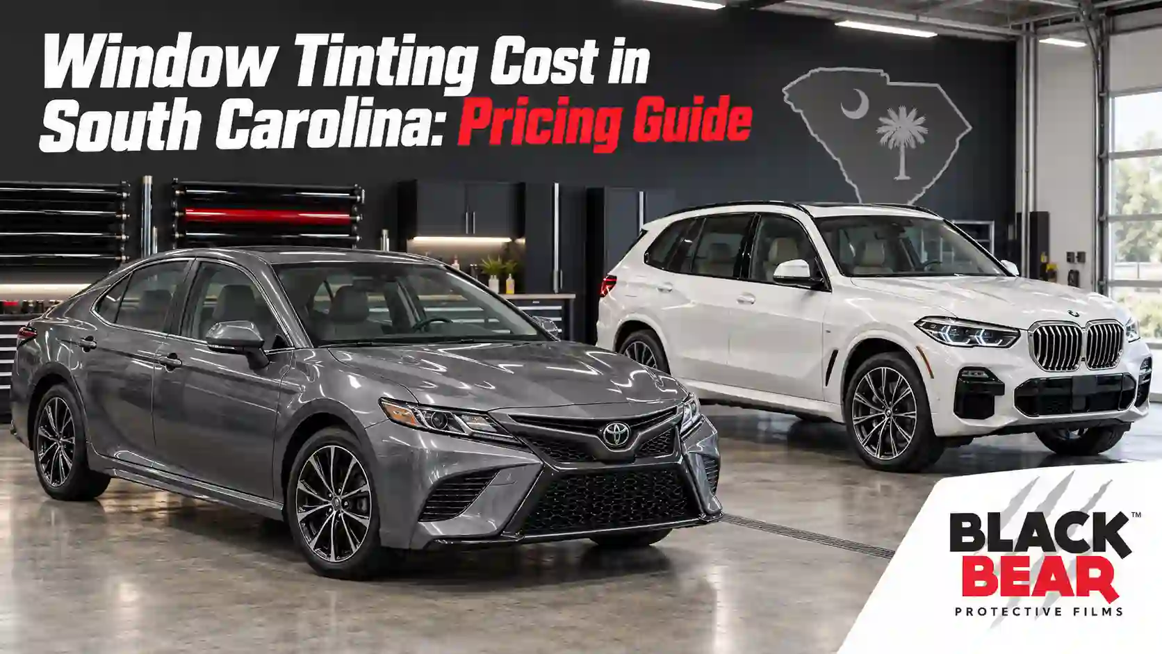 Trusted Window Tinting Prices in South Carolina by Black Bear Protective Films